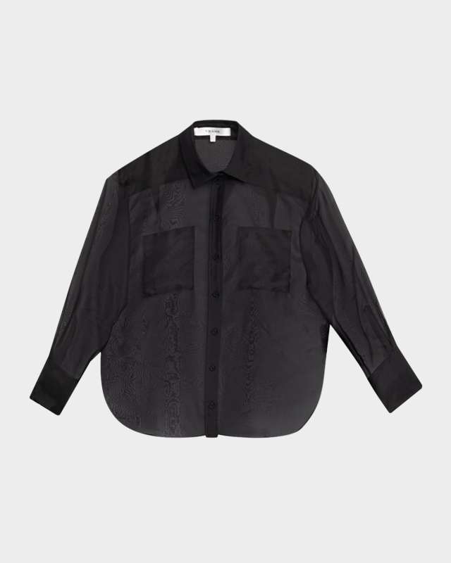 The Silk Organza Shirt